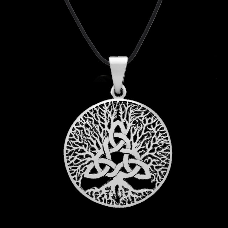 Silver triquetra sale pendant