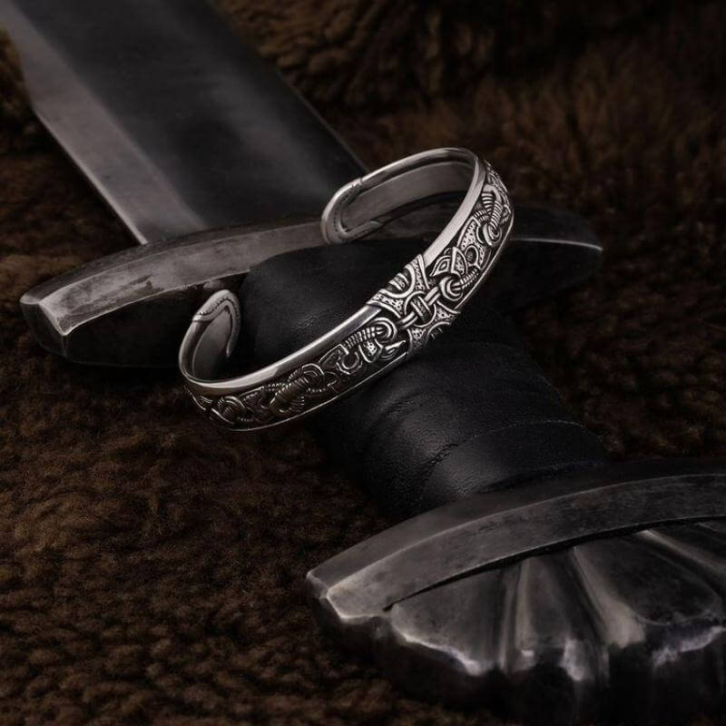 | Kunst Viking Handgefertigt Armreif Wikinger | Schmuck – vkngjewelry