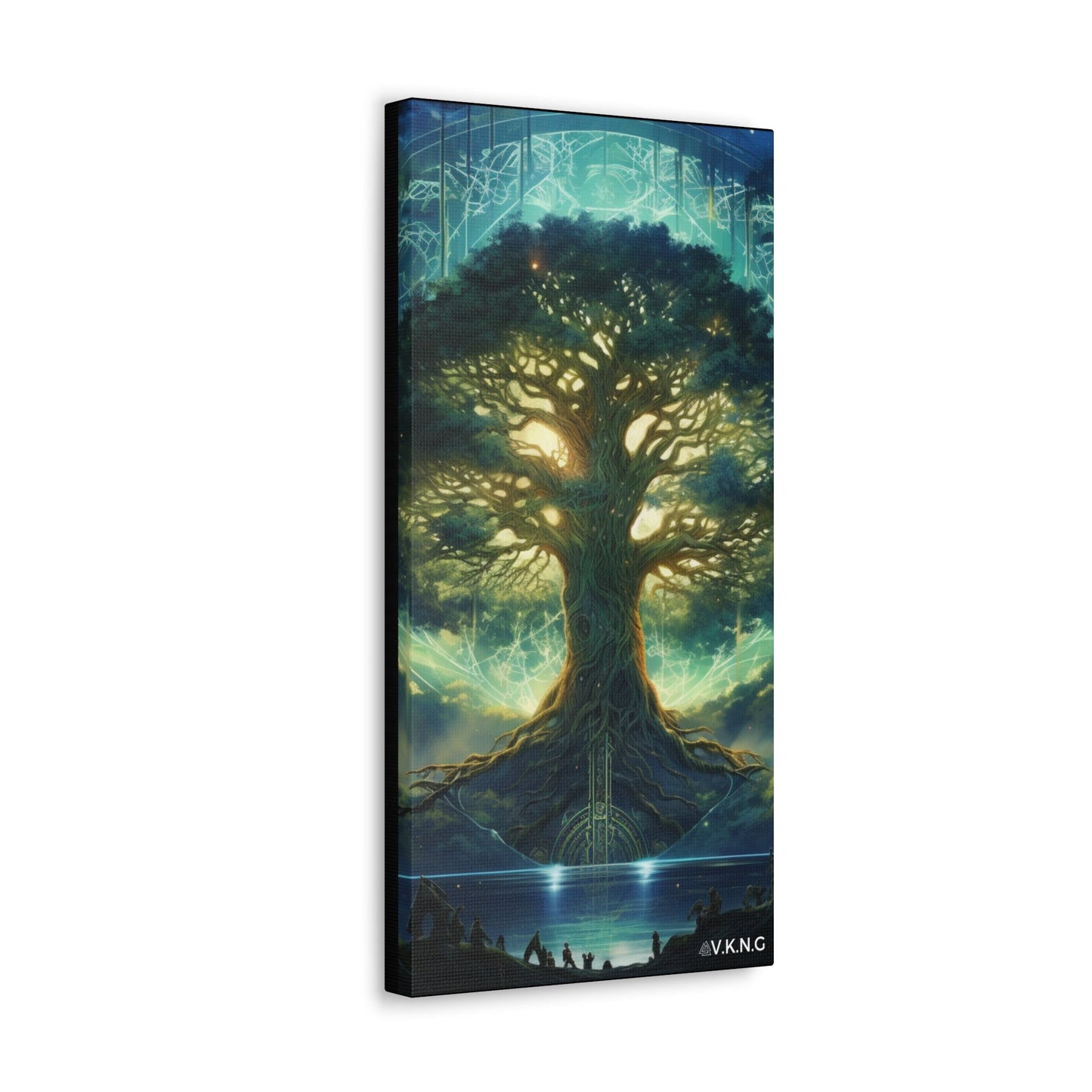 Printify Canvas 9:16 Yggdrasil Design