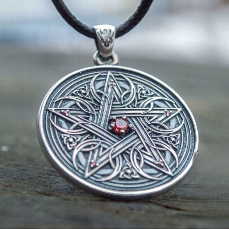 Pentagram deals necklace meaning