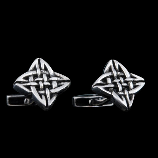 Norse_Pattern_v1_Sterling_Silver_Cufflinks_1