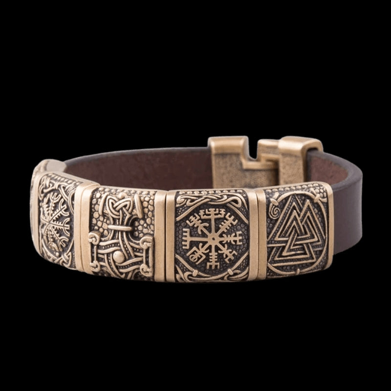 vkngjewelry Bracelet Handcrafted Andhrímnir Asgard Viking Bracelet