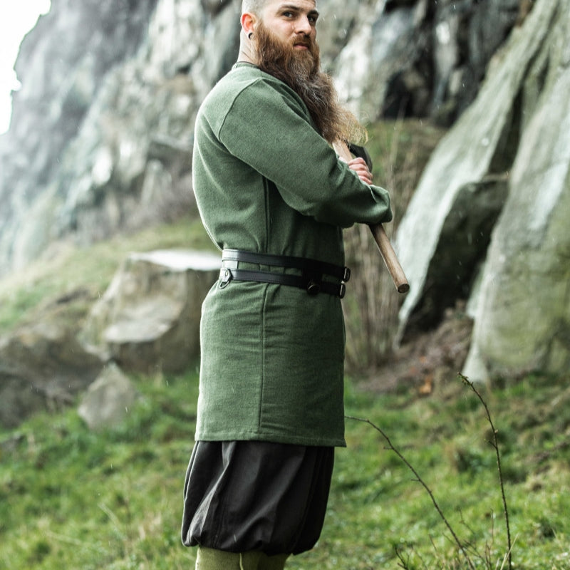 vkngjewelry Apparel & Accessories "Balduin” Viking Tunic Green