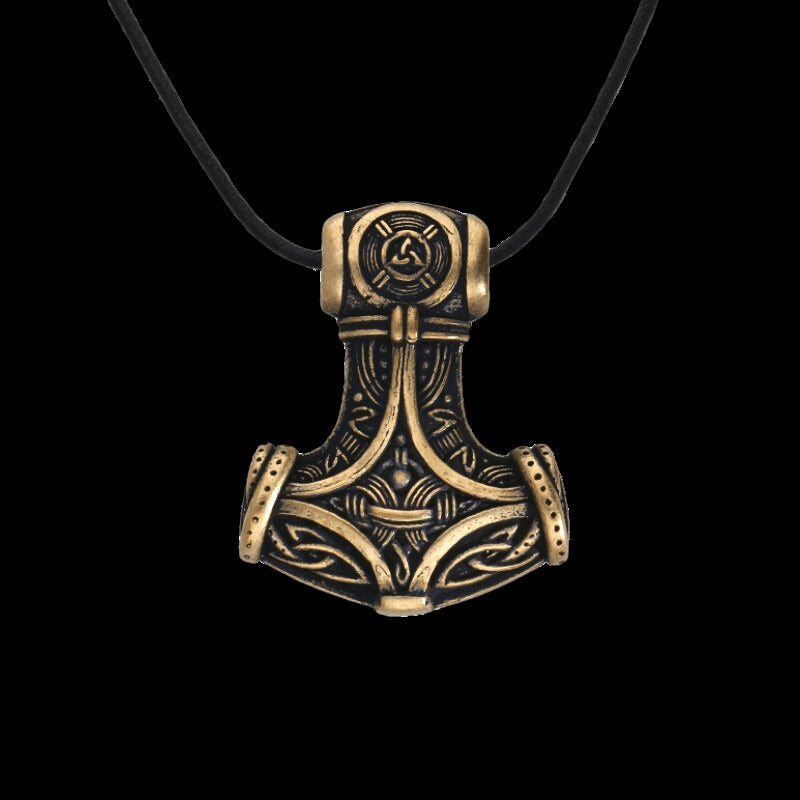 Bronze Thor's Hammer Jörmungandr | Handmade | Viking Jewellery ...