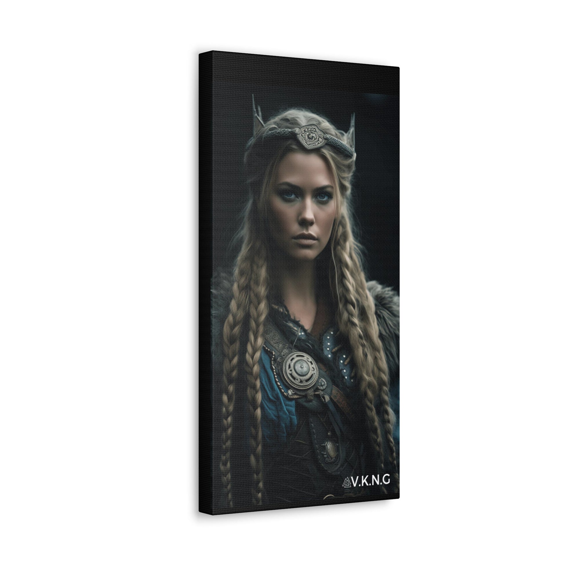 Printify Canvas Canva 9:16 Viking woman