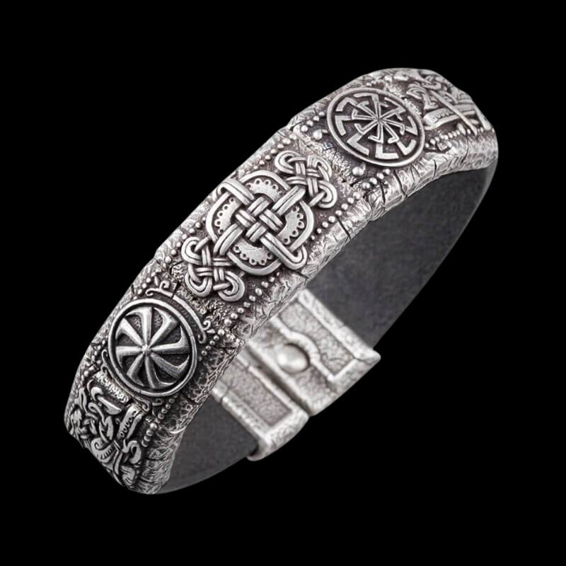 Sold at Auction: Exceptional Viking Silver Twisted Wire Bracelet, 64.5 g