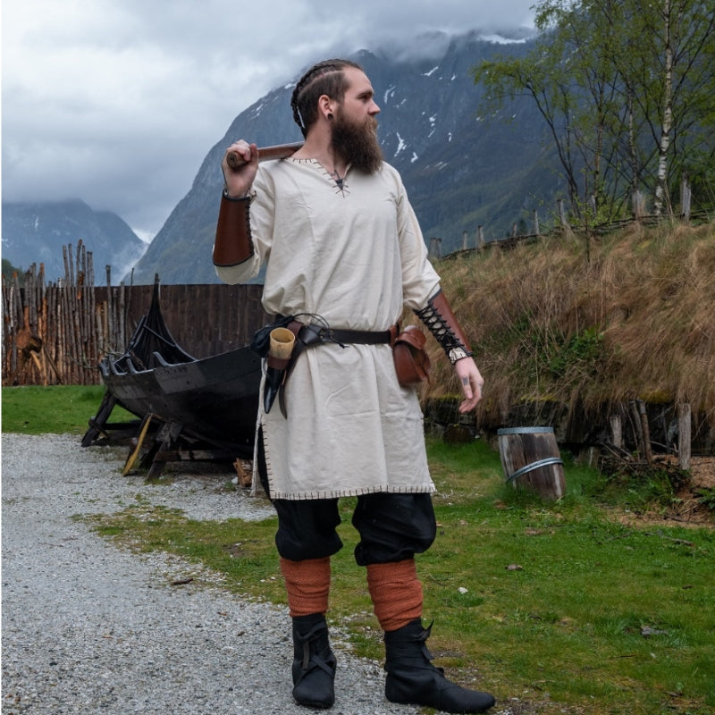 vkngjewelry Apparel & Accessories “Erwin” Viking Tunic With Embroidery