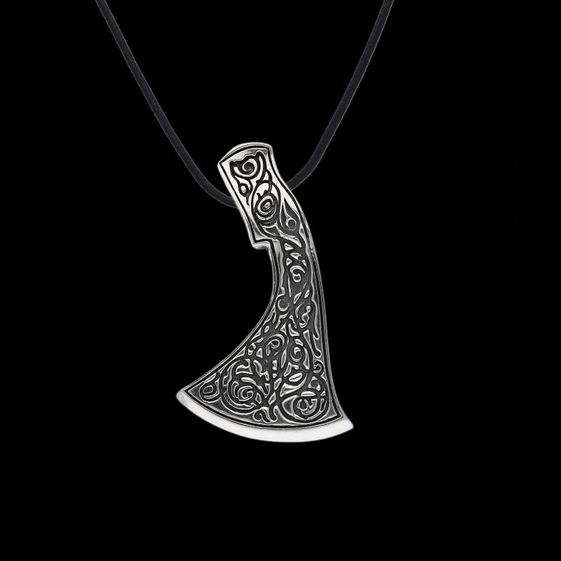 vkngjewelry Pendant Handcrafted  Perun's Axe Beautiful Ornament Sterling Silver Pendant