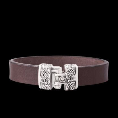 vkngjewelry Bracelet Handcrafted Leather Asgard Viking Bracelet