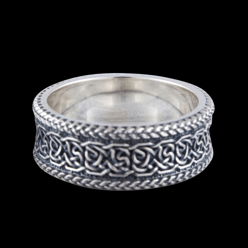 vkngjewelry Bagues Handcrafted Norse Ornament Sterling Silver Ring