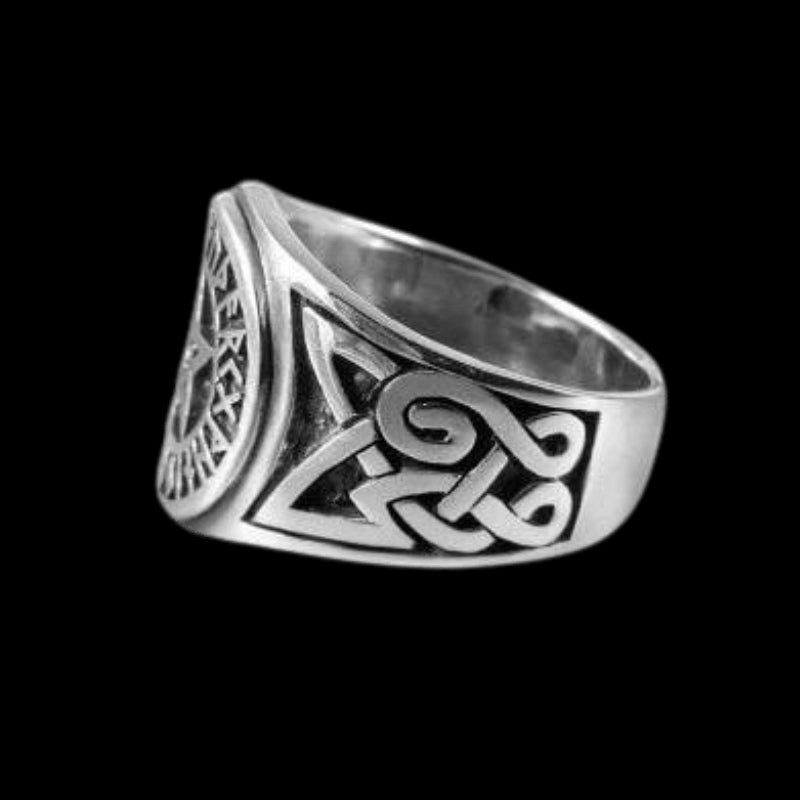 Pagan Hand Forged Ring - Witch Ring, Gothic Ring, Occult Ring, Viking Ring, Celtic Ring, newest Norse Pagan