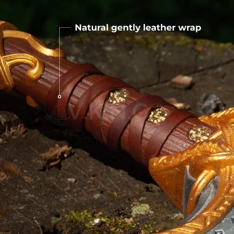 Sheath --- Leather - Natural - (6.5 x 1.5 blades)