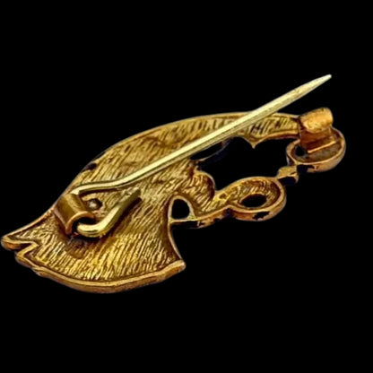 vkngjewelry brooch Replica Of The Raven Brooch