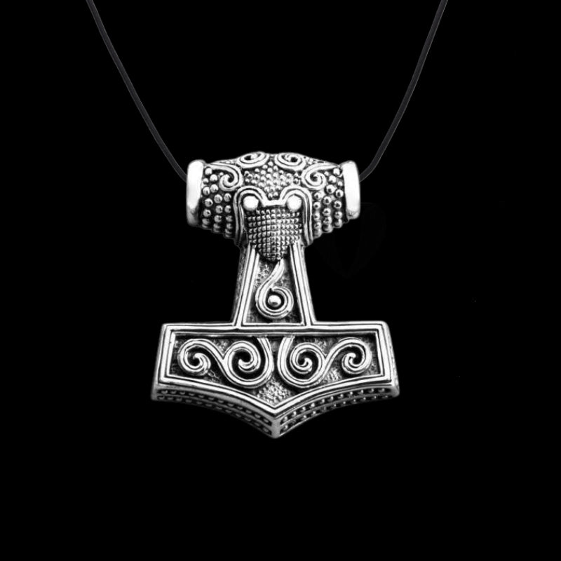 vkngjewelry Pendant Sterling Silver Skane Replica Mjolnir Pendant