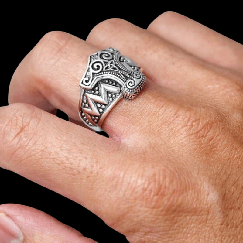 Bague marteau de orders thor