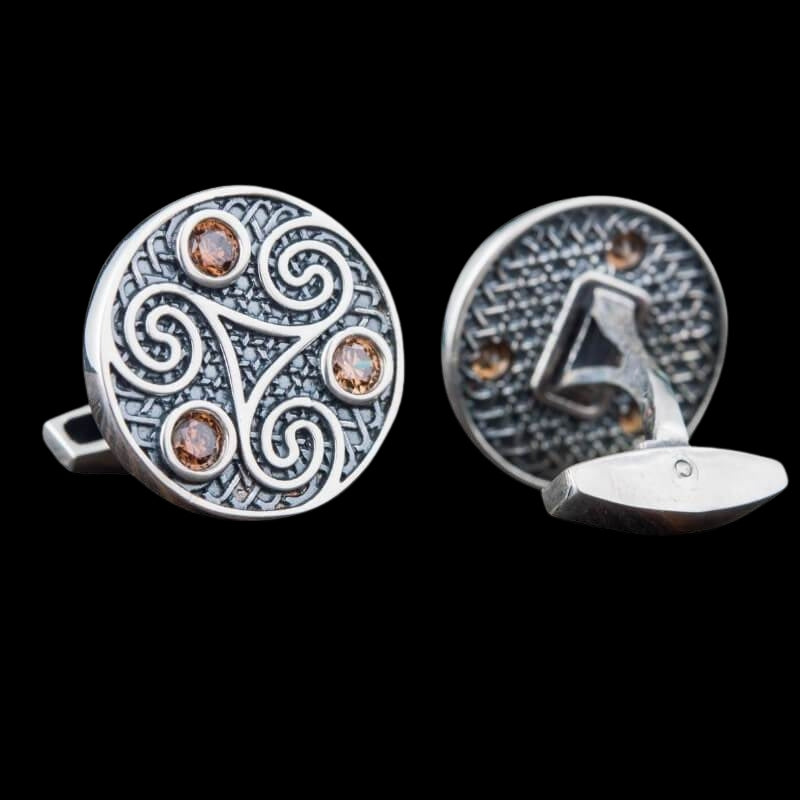 Silver sterling Scandinavian oblong offers Cufflinks by Henning Ulrichsen