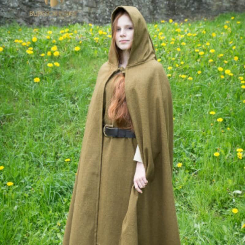 Cloak Set Hibernus with spiral brooch – vkngjewelry